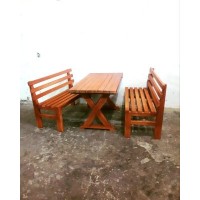 sr096 Orman Ahşap Sedir Takımı